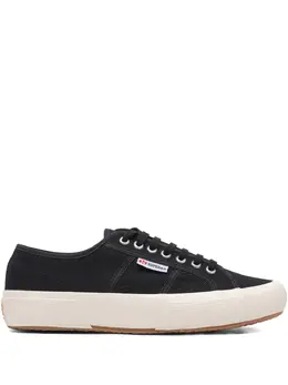 Superga: Чёрные кроссовки 