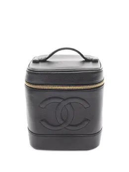 CHANEL Pre-Owned: Чёрная сумка 