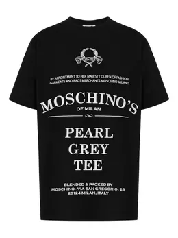 Moschino: Футболка с принтом 