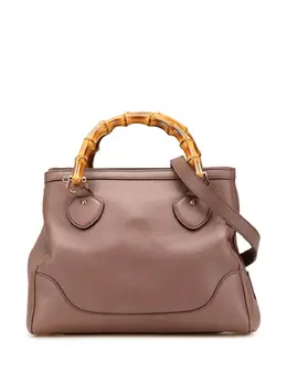 Gucci Pre-Owned: Коричневая сумка-шоппер 