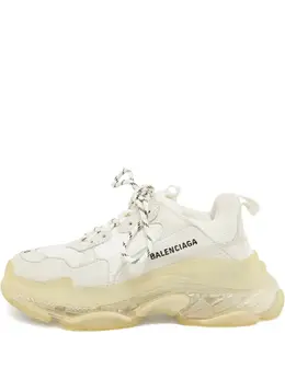 Balenciaga Pre-Owned: Белые кроссовки 