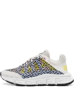Versace Pre-Owned: Белые кроссовки 