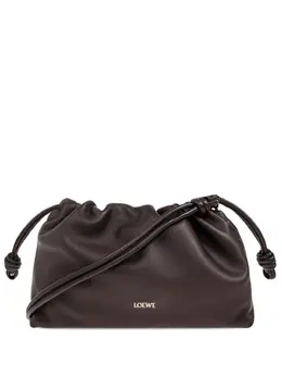 LOEWE: Тёмный клатч  Flamenco