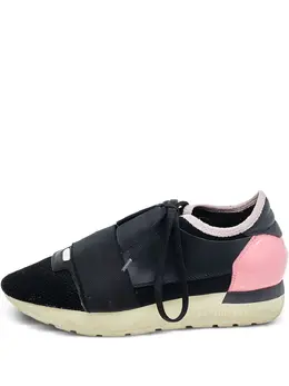 Balenciaga Pre-Owned: Чёрные кроссовки 