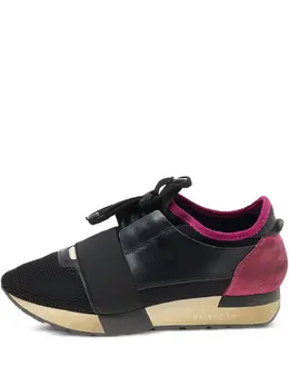 Balenciaga Pre-Owned: Чёрные кроссовки 