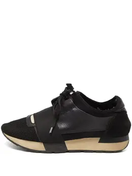 Balenciaga Pre-Owned: Чёрные кроссовки 