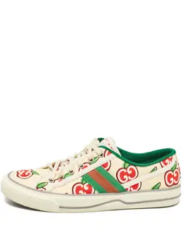 Gucci Pre-Owned: Белые кроссовки 