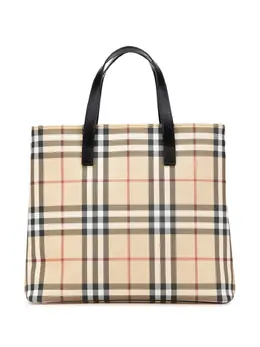 Burberry Pre-Owned: Чёрная сумка-шоппер 
