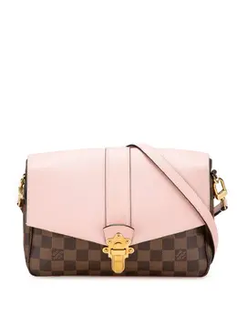 Louis Vuitton Pre-Owned: Розовая сумка через плечо 