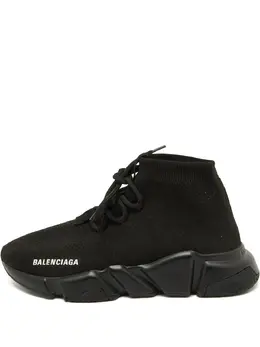 Balenciaga Pre-Owned: Чёрные кроссовки 