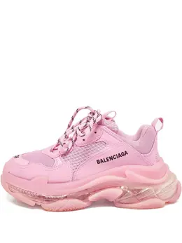 Balenciaga Pre-Owned: Розовые кроссовки 