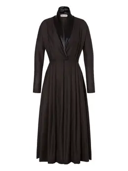 Alberta Ferretti: Платье из шерсти 