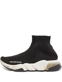Balenciaga Pre-Owned: Чёрные кроссовки 
