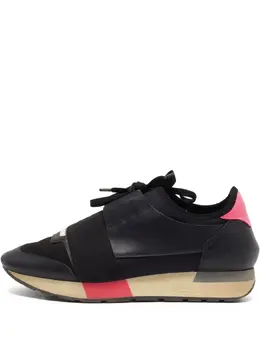 Balenciaga Pre-Owned: Чёрные кроссовки 