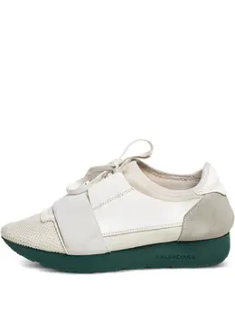 Balenciaga Pre-Owned: Белые кроссовки 