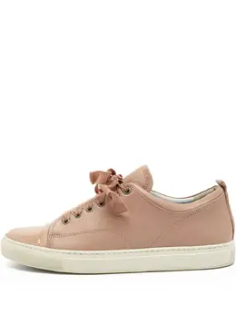 Lanvin Pre-Owned: Розовые кроссовки 