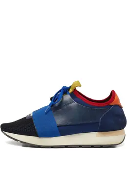 Balenciaga Pre-Owned: Голубые кроссовки 