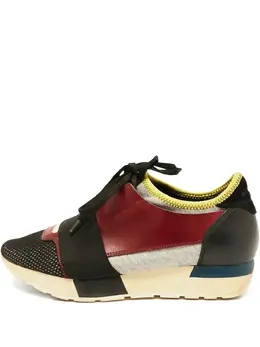 Balenciaga Pre-Owned: Красные кроссовки 