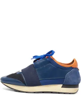 Balenciaga Pre-Owned: Синие кроссовки 