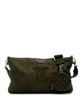 Louis Vuitton Pre-Owned: Коричневая сумка через плечо 