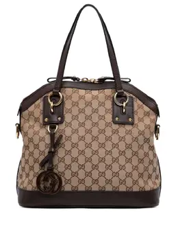 Gucci Pre-Owned: Коричневая сумка 