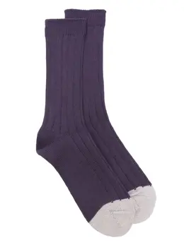 Homme Plissé Issey Miyake: Тёмные носки 
