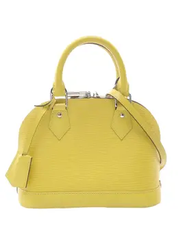 Louis Vuitton Pre-Owned: Жёлтая сумка 