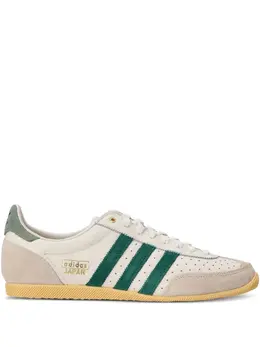 adidas: Зелёные кроссовки  Suede