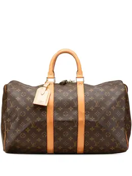 Louis Vuitton Pre-Owned: Коричневая сумка 