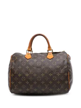 Louis Vuitton Pre-Owned: Коричневая сумка 