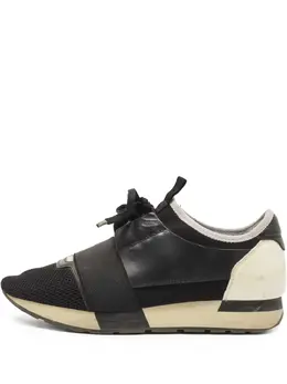 Balenciaga Pre-Owned: Чёрные кроссовки 