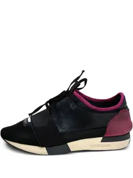 Balenciaga Pre-Owned: Чёрные кроссовки 