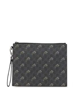 Gucci Pre-Owned: Чёрный клатч 