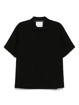 sacai: Чёрная рубашка 