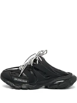 Balenciaga Pre-Owned: Чёрные кроссовки 