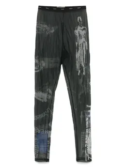 Yohji Yamamoto: Чёрные легинсы 