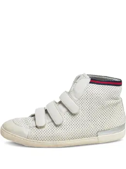 Gucci Pre-Owned: Белые кроссовки 