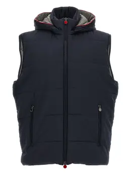Kiton: Синий жилет 