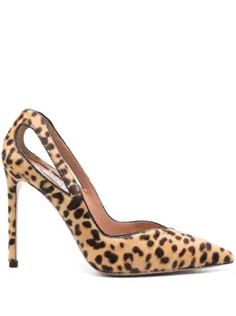 Aquazzura: Коричневые туфли 