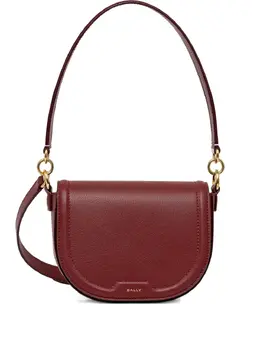 Bally: Бордовая сумка 