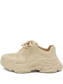 Balenciaga Pre-Owned: Бежевые кроссовки 