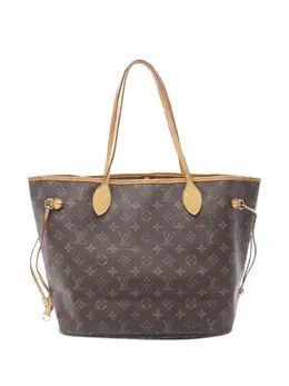 Louis Vuitton Pre-Owned: Коричневая сумка-шоппер 
