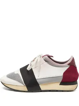 Balenciaga Pre-Owned: Белые кроссовки 
