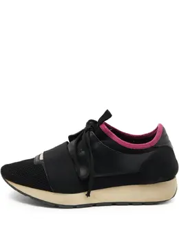 Balenciaga Pre-Owned: Чёрные кроссовки 