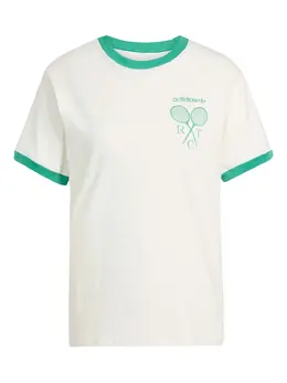 adidas: Белая футболка  Tennis