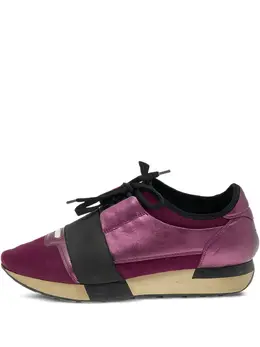 Balenciaga Pre-Owned: Фиолетовые кроссовки 