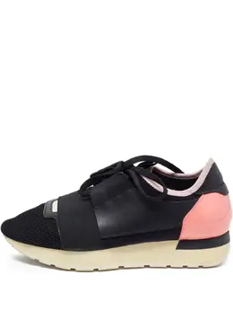 Balenciaga Pre-Owned: Чёрные кроссовки 