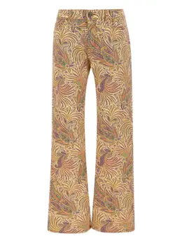 ETRO: Брюки с принтом 