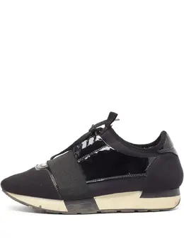 Balenciaga Pre-Owned: Чёрные кроссовки 