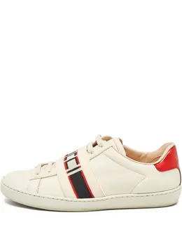 Gucci Pre-Owned: Белые кроссовки 